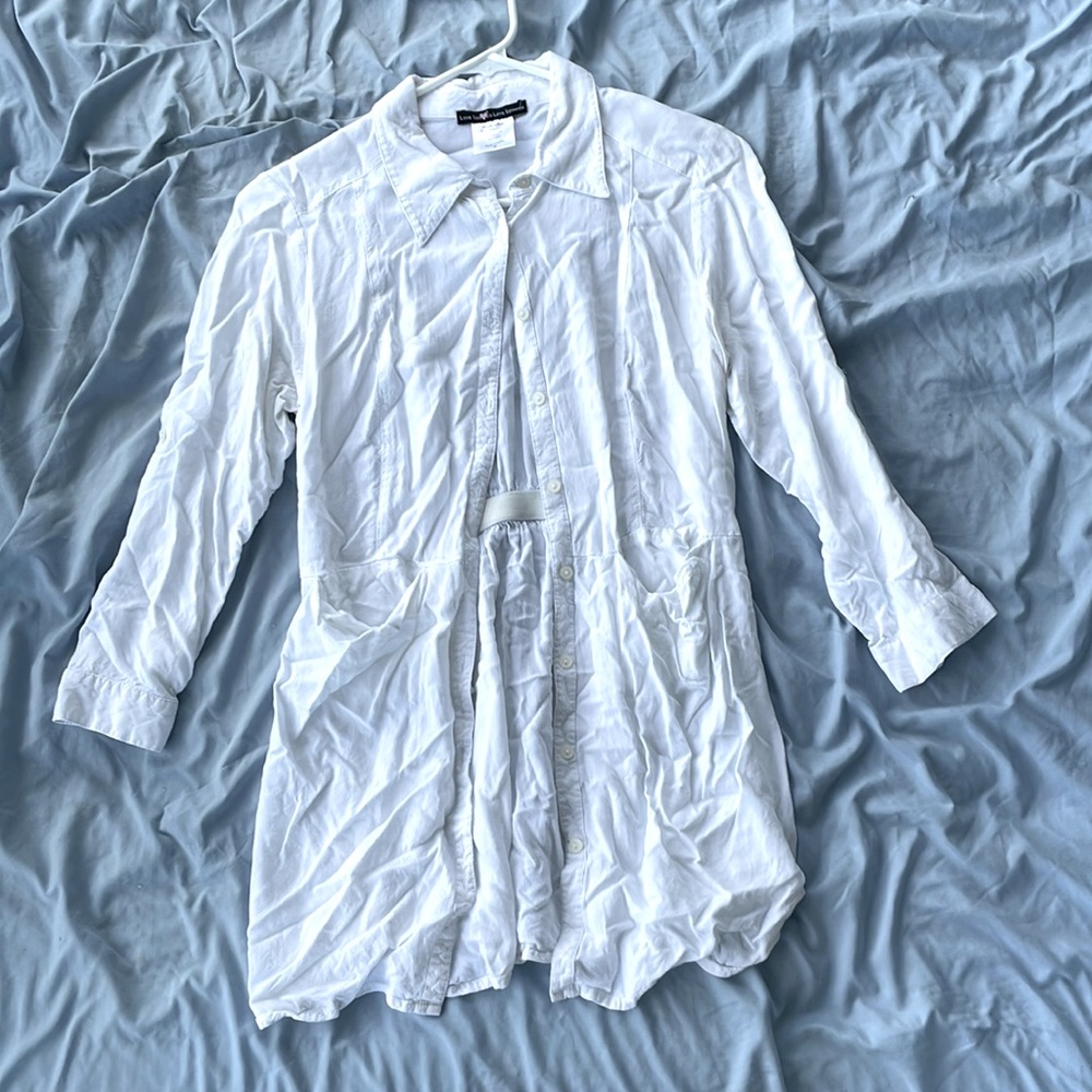 White button up